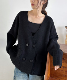 【極美品】ADORE ノーカラードロップショルダージャケット Mサイズ lsot206-970_4.jpg