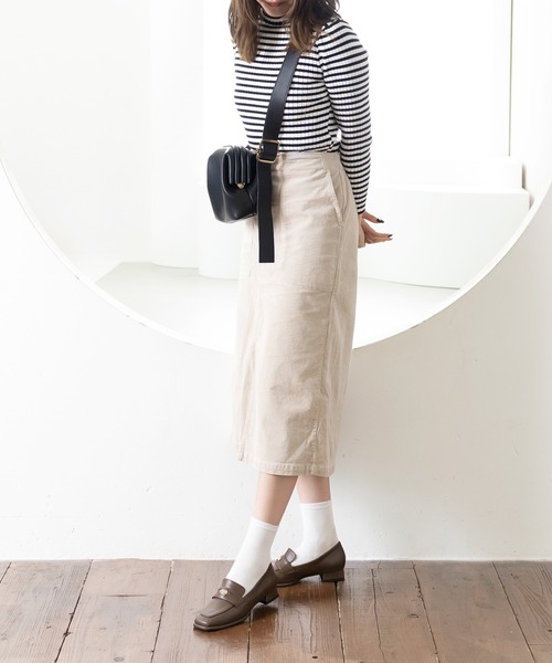 attagirl（アタガール）の「ヒールコインローファー（ローファー・レディース・ブラック/ブラック系その他/ブラウン・23.5cm/23.0cm/22.5cm/22.0cm/24.5cm/24.0cm/25.5cm/25.0cm）」の14枚目の写真