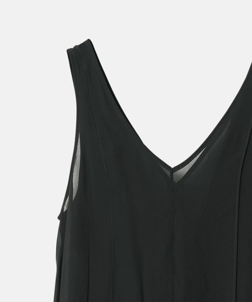 LE CIEL BLEU(ルシェルブルー)の「オーガンザバックボウディテールトップ / Organza Back-Bow Detail Top(シャツ/ブラウス・レディース・ブラック/ライトブルー・36)」の10枚目の写真