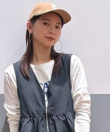 BACK NUMBER（バックナンバー）の「【BACK NUMBER】Ｂアンダーバーロゴヘビーツイルキャップ（キャップ/コットンツイル/耐久性/フリーサイズ/アウトドア/カジュアルスタイル）（キャップ）」