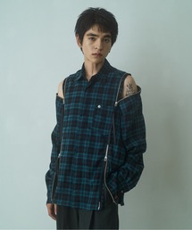 PHILTHEORY（フィルセオリー）の「string zip shirts / ストリングジップシャツ（シャツ/ブラウス）」