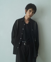 string zip shirts / ストリングジップシャツ