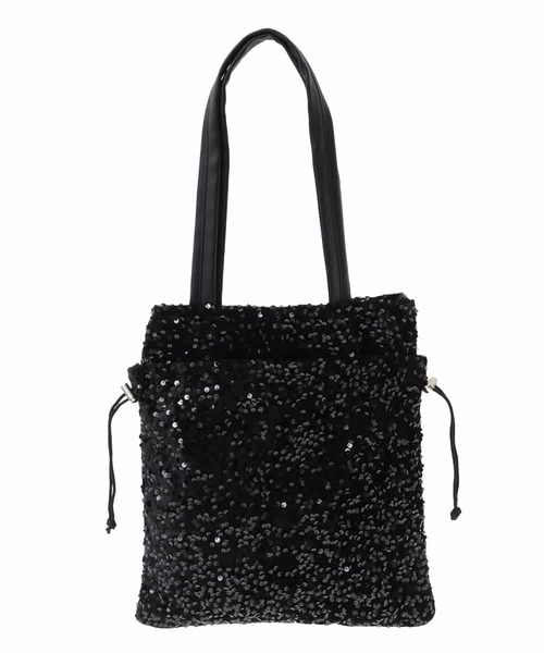a.v.v（アーヴェヴェ）の「スパンコールトート（トートバッグ・レディース・シルバー/ブラック/ゴールド・38）」の4枚目の写真