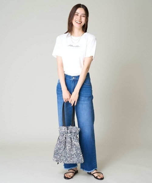 a.v.v（アーヴェヴェ）の「スパンコールトート（トートバッグ・レディース・シルバー/ブラック/ゴールド・38）」の13枚目の写真