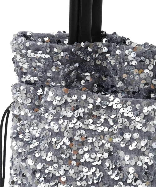 a.v.v（アーヴェヴェ）の「スパンコールトート（トートバッグ・レディース・シルバー/ブラック/ゴールド・38）」の18枚目の写真