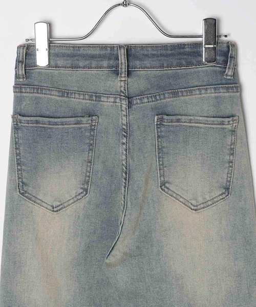 3.3 Field Trip （3.3フィールドトリップ）の「3.3 Field Trip／ヴィンテージライクフレアデニム（デニムパンツ・レディース・ブラック/ブルー・MEDIUM/SMALL）」の16枚目の写真