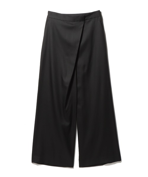 ESTNATION（エストネーション）の「ESTNATION / アシンメトリーラップパンツ（その他パンツ・レディース・ダークブラウン/ブラック・36/38）」の14枚目の写真