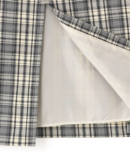 N.（N. Natural Beauty Basic）（エヌエヌナチュラルビューティーベーシック）の「【PS/低身長サイズ】ハイウエストチェックナロースカート（スカート・レディース・ブラック系その他/グリーン系その他・P/S/MEDIUM）」の11枚目の写真