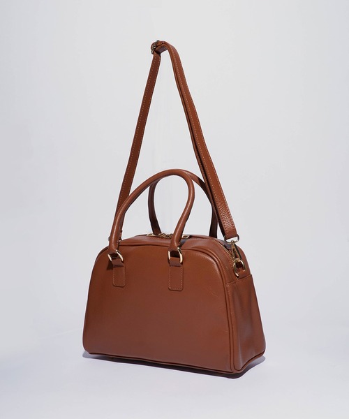 AULENTTI（オウレンティ）の「AULENTTI/オウレンティ DOLLARO 2Wayレザーハンドバッグ（ハンドバッグ・レディース・モカ/ブラック/ブラウン・FREE）」の7枚目の写真