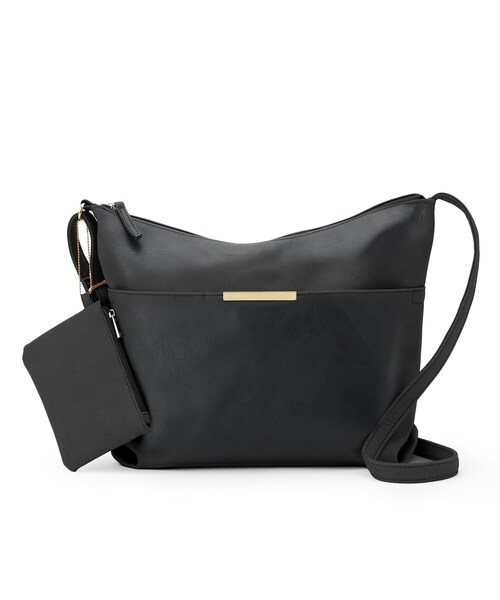 SHOO・LA・RUE（シューラルー）の「ダブルフェイスショルダーバッグ（ショルダーバッグ・レディース・グリーン/ワインレッド/ブルー系その他/グレー/ベージュ/ブラック・00）」の8枚目の写真