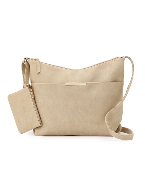 SHOO・LA・RUE（シューラルー）の「ダブルフェイスショルダーバッグ（ショルダーバッグ・レディース・グリーン/ワインレッド/ブルー系その他/グレー/ベージュ/ブラック・00）」の9枚目の写真