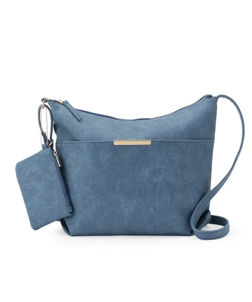 SHOO・LA・RUE（シューラルー）の「ダブルフェイスショルダーバッグ（ショルダーバッグ・レディース・グリーン/ワインレッド/ブルー系その他/グレー/ベージュ/ブラック・00）」の11枚目の写真