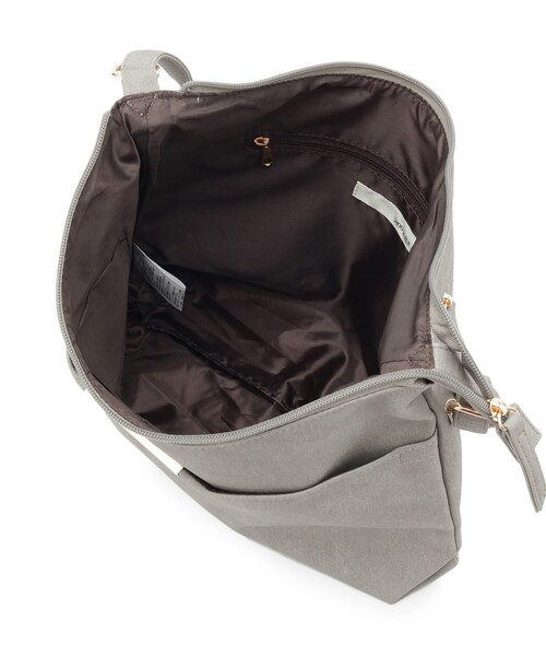 SHOO・LA・RUE（シューラルー）の「ダブルフェイスショルダーバッグ（ショルダーバッグ・レディース・グリーン/ワインレッド/ブルー系その他/グレー/ベージュ/ブラック・00）」の17枚目の写真