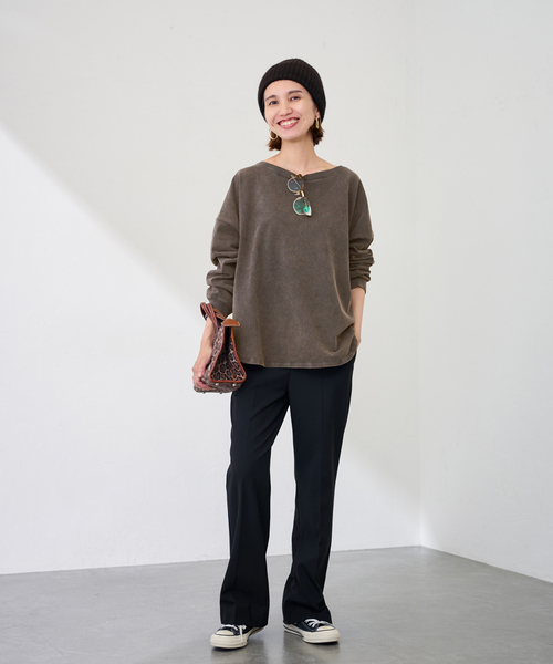 ウェットオゾン加工L/Tee（Tシャツ/カットソー）｜FRAMeWORK（フレーム