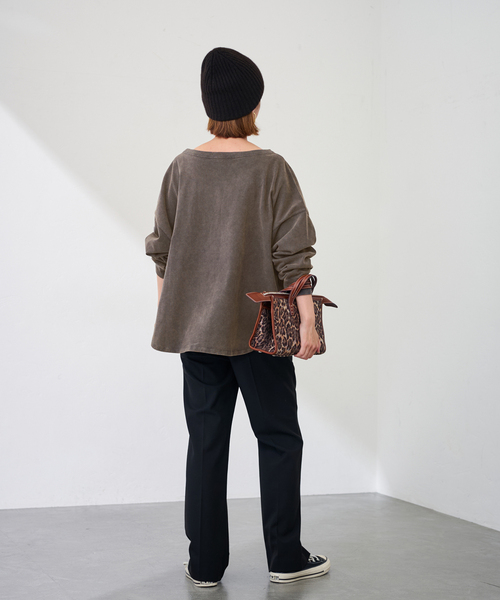 ウェットオゾン加工L/Tee（Tシャツ/カットソー）｜FRAMeWORK（フレーム