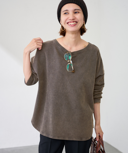 ウェットオゾン加工L/Tee（Tシャツ/カットソー）｜FRAMeWORK（フレーム