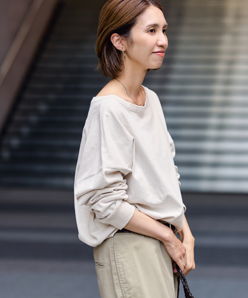 ウェットオゾン加工L/Tee（Tシャツ/カットソー）｜FRAMeWORK（フレーム