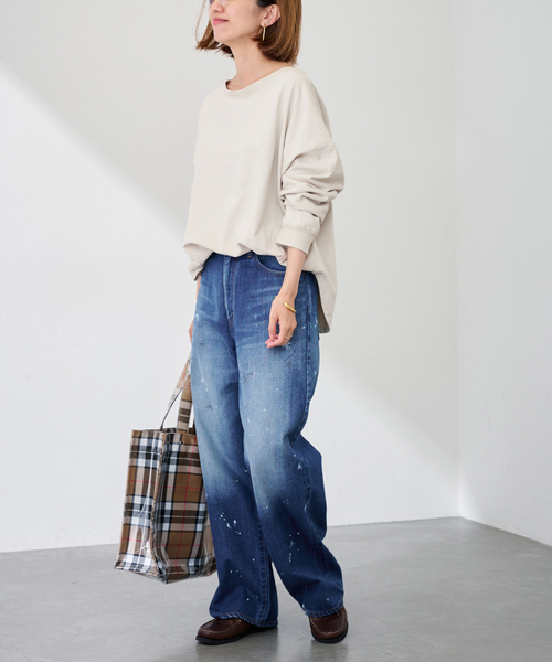 ウェットオゾン加工L/Tee（Tシャツ/カットソー）｜FRAMeWORK（フレーム