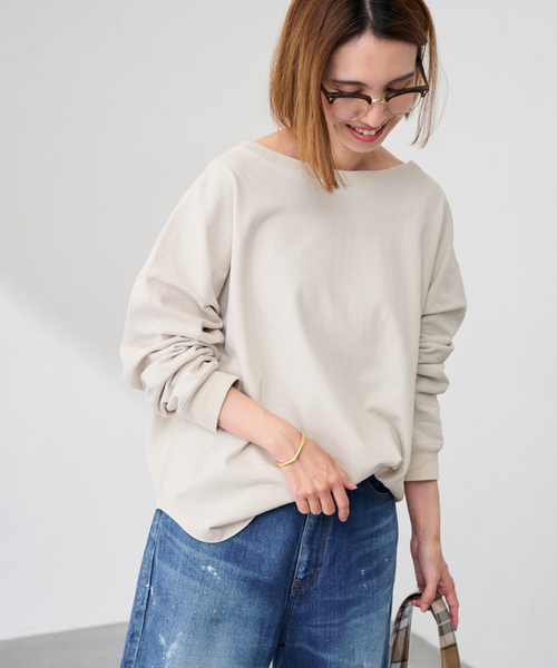 ウェットオゾン加工L/Tee（Tシャツ/カットソー）｜FRAMeWORK（フレーム