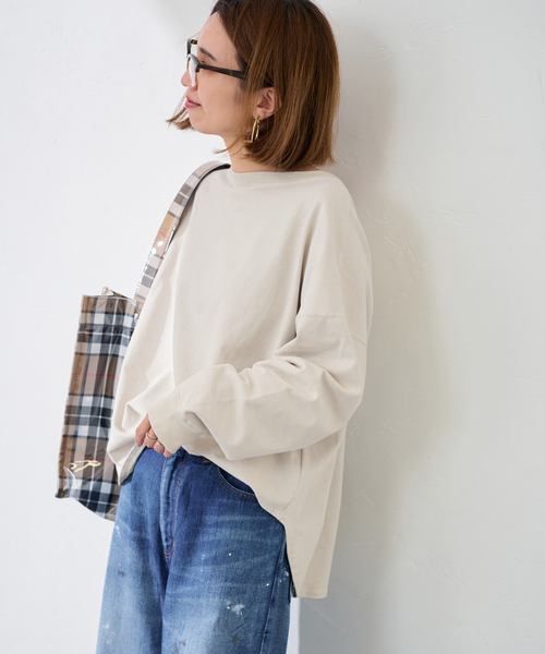 ウェットオゾン加工L/Tee（Tシャツ/カットソー）｜FRAMeWORK（フレーム