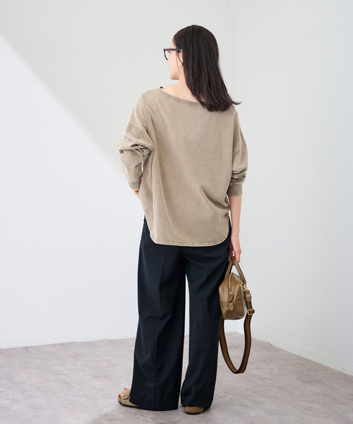 ウェットオゾン加工L/Tee（Tシャツ/カットソー）｜FRAMeWORK（フレーム