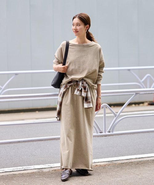 ウェットオゾン加工L/Tee（Tシャツ/カットソー）｜FRAMeWORK（フレーム