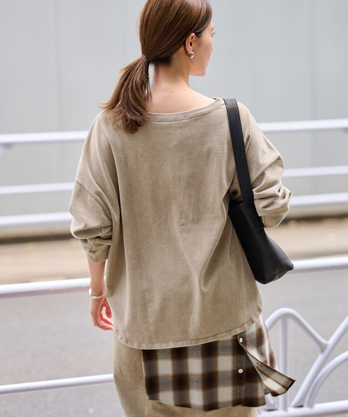 ウェットオゾン加工L/Tee（Tシャツ/カットソー）｜FRAMeWORK（フレーム