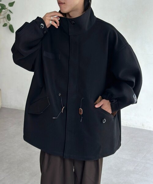 CPCM（シーピーシーエム）の「メルトンショートモッズ（その他アウター・メンズ・カーキ/ブラック/ブラウン・LARGE/MEDIUM）」の16枚目の写真