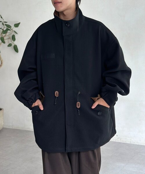 CPCM（シーピーシーエム）の「メルトンショートモッズ（その他アウター・メンズ・カーキ/ブラック/ブラウン・LARGE/MEDIUM）」の17枚目の写真