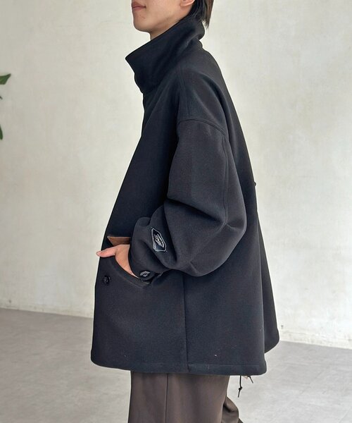 CPCM（シーピーシーエム）の「メルトンショートモッズ（その他アウター・メンズ・カーキ/ブラック/ブラウン・LARGE/MEDIUM）」の18枚目の写真