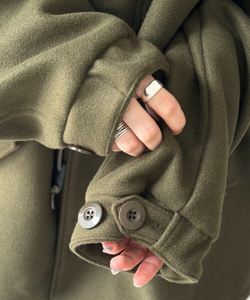 CPCM（シーピーシーエム）の「メルトンショートモッズ（その他アウター・メンズ・カーキ/ブラック/ブラウン・LARGE/MEDIUM）」の9枚目の写真