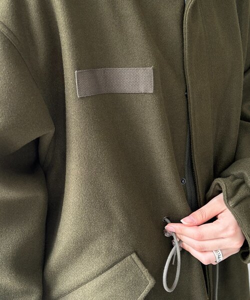 CPCM（シーピーシーエム）の「メルトンショートモッズ（その他アウター・メンズ・カーキ/ブラック/ブラウン・LARGE/MEDIUM）」の10枚目の写真