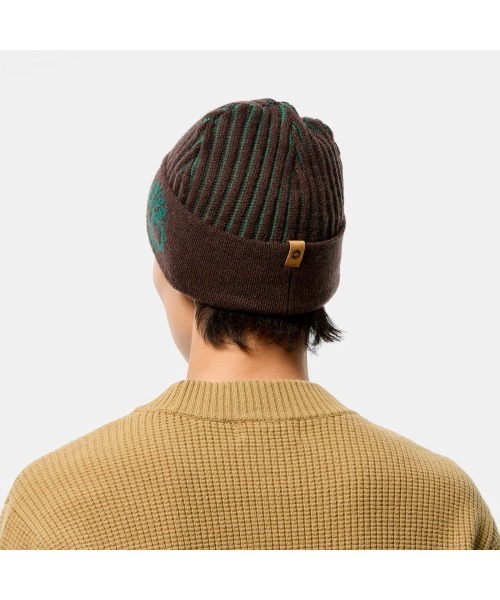 Timberland（ティンバーランド）の「【TOKYO DESIGN COLLECTIVE】ジャガード パターン ニット キャップ（ニットキャップ/ビーニー・メンズ・ブラウン・FREE）」の5枚目の写真