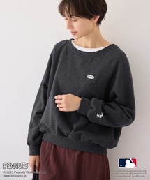 MLB | 【PEANUTS×MLB COLLECTION by ROPE' PICNIC】オフショルスウェット(スウェット)