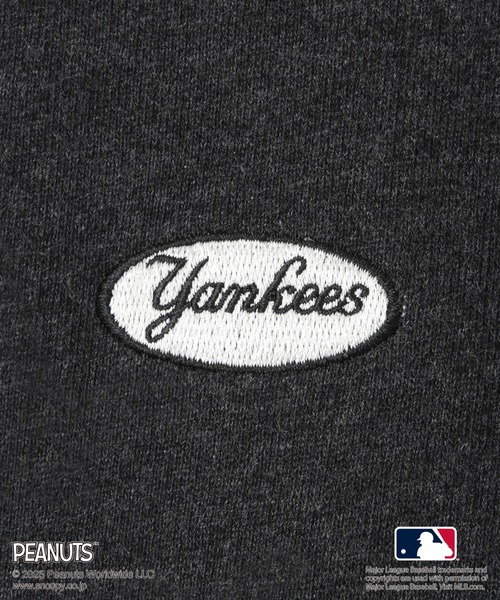 MLB(メジャーリーグベースボール)の「【PEANUTS×MLB COLLECTION by ROPE' PICNIC】オフショルスウェット(スウェット・レディース・チャコールグレー/ライトグレー/ブラウン・FREE)」の7枚目の写真