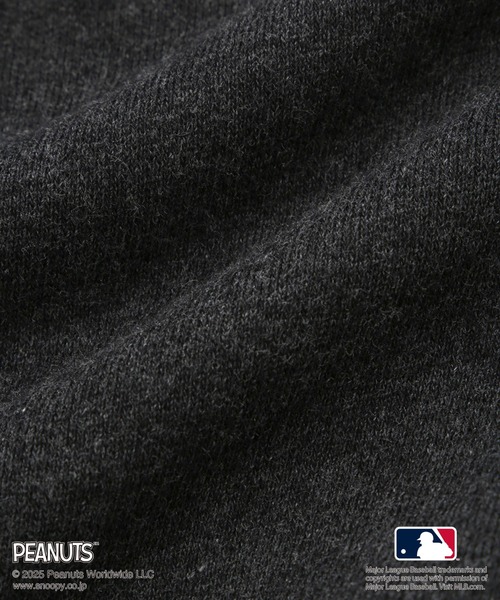 MLB(メジャーリーグベースボール)の「【PEANUTS×MLB COLLECTION by ROPE' PICNIC】オフショルスウェット(スウェット・レディース・チャコールグレー/ライトグレー/ブラウン・FREE)」の14枚目の写真