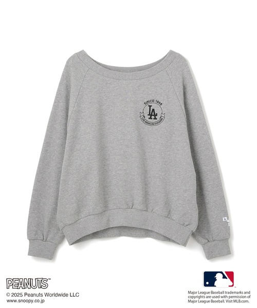 MLB(メジャーリーグベースボール)の「【PEANUTS×MLB COLLECTION by ROPE' PICNIC】オフショルスウェット(スウェット・レディース・チャコールグレー/ライトグレー/ブラウン・FREE)」の15枚目の写真