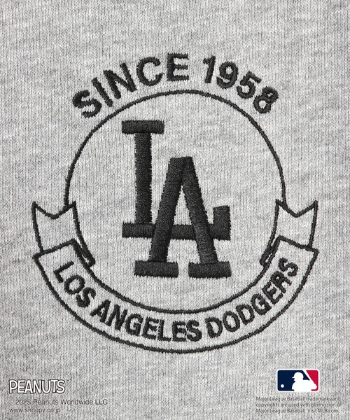 MLB(メジャーリーグベースボール)の「【PEANUTS×MLB COLLECTION by ROPE' PICNIC】オフショルスウェット(スウェット・レディース・チャコールグレー/ライトグレー/ブラウン・FREE)」の16枚目の写真