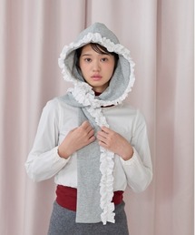 kaorinomori イヤーマフ グレー kaorinomori（カオリノモリ）の「momono kakibuchi × kaorinomori