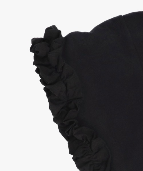 kaorinomori(カオリノモリ)の「kaorinomori チェルフード / カオリノモリ(ハット・レディース・ブラック/グレー・FREE)」の5枚目の写真