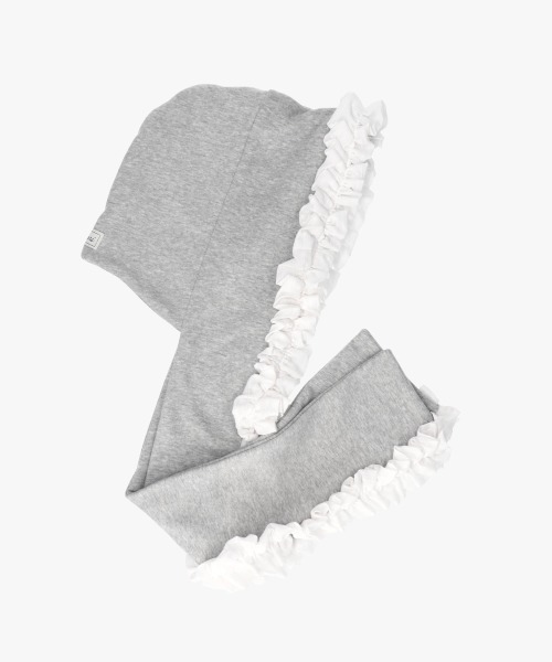 kaorinomori(カオリノモリ)の「kaorinomori チェルフード / カオリノモリ(ハット・レディース・ブラック/グレー・FREE)」の11枚目の写真