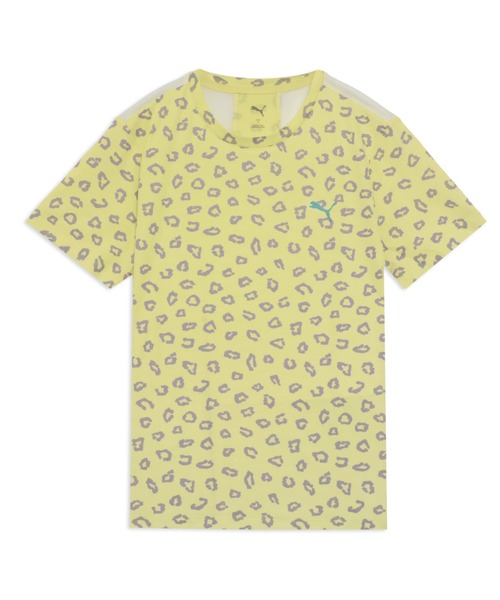 PUMA(プーマ)の「PUMA プーマ ウィメンズ トレーニング トレイン エッジ 半袖 Tシャツ(Tシャツ/カットソー・レディース・オフホワイト/ダークグレー/イエロー・SMALL/MEDIUM/LARGE/X-LARGE)」の2枚目の写真