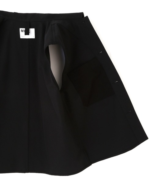 MHL.（エムエイチエル）の「WOOL COTTON DRILL（シャツ/ブラウス・メンズ・ブラック・MEDIUM/LARGE）」の7枚目の写真