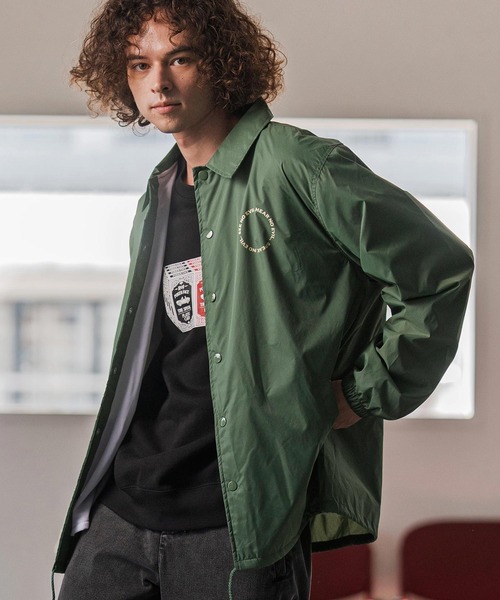 CAMBIO(カンビオ)の「mj11111- プリントコーチジャケット_Three wise monkeys(CASD-159)(その他アウター・メンズ・グレー系その他/グリーン系その他/ブラック・S/M/L/XL)」の10枚目の写真