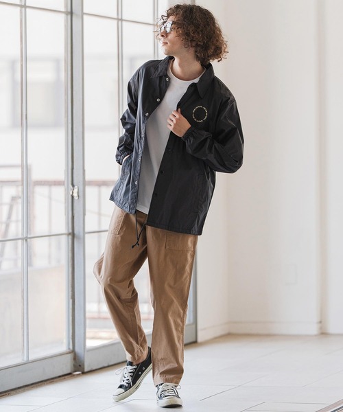 CAMBIO(カンビオ)の「mj11111- プリントコーチジャケット_Three wise monkeys(CASD-159)(その他アウター・メンズ・グレー系その他/グリーン系その他/ブラック・S/M/L/XL)」の20枚目の写真