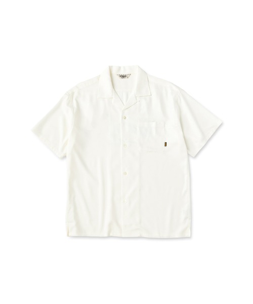 CALEE（キャリー）の「THUNDER CRAFT OPEN COLLAR SH ＜EXCLUSIVE＞（シャツ/ブラウス・メンズ・ホワイト/ブラック・MEDIUM/LARGE/X-LARGE）」の3枚目の写真