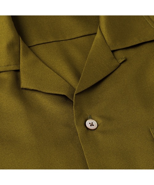 CALEE（キャリー）の「THUNDER CRAFT OPEN COLLAR SH ＜EXCLUSIVE＞（シャツ/ブラウス・メンズ・ホワイト/ブラック・MEDIUM/LARGE/X-LARGE）」の6枚目の写真