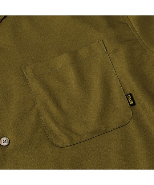 CALEE（キャリー）の「THUNDER CRAFT OPEN COLLAR SH ＜EXCLUSIVE＞（シャツ/ブラウス・メンズ・ホワイト/ブラック・MEDIUM/LARGE/X-LARGE）」の7枚目の写真