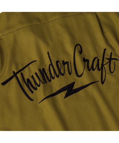 CALEE（キャリー）の「THUNDER CRAFT OPEN COLLAR SH ＜EXCLUSIVE＞（シャツ/ブラウス・メンズ・ホワイト/ブラック・MEDIUM/LARGE/X-LARGE）」の8枚目の写真