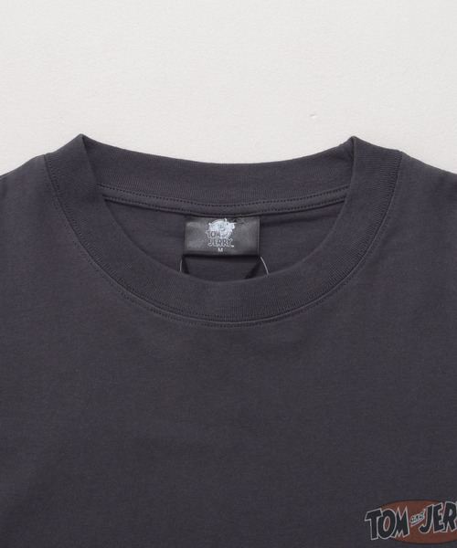 Tom&Jerry(トムアンドジェリー)の「『TOM&JERRY/トムアンドジェリー』トムとジェリー ロンTEE(Tシャツ/カットソー・レディース・スミクロ/アイボリー・L/LL/M)」の15枚目の写真